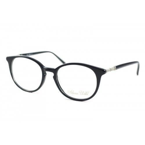 Proveedor óptico , Mundo Gafas , AW-027 , Negro 48-18-140 , Gafas de Graduado ,