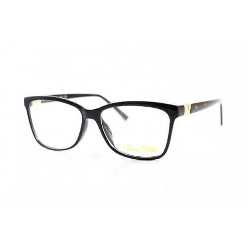 Proveedor óptico , Mundo Gafas , AW-303 , Negro 53-16-140 , Gafas de Graduado ,