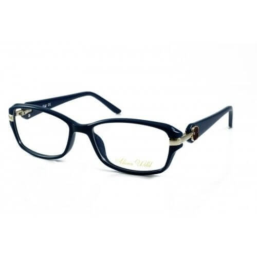 Proveedor óptico , Mundo Gafas , AW-307 , Azul 52-17-135 , Gafas de Graduado ,