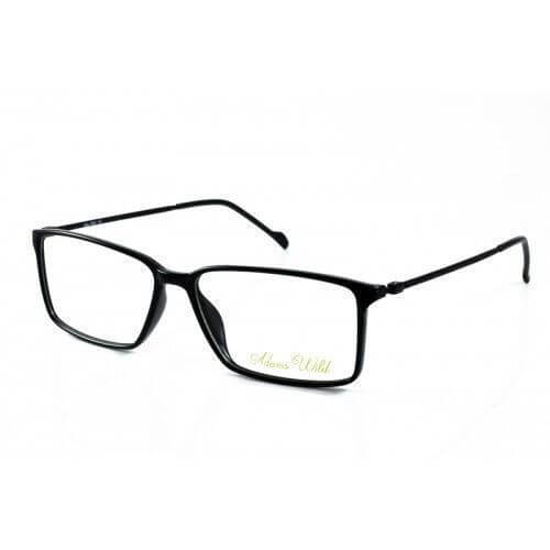 Proveedor óptico , Mundo Gafas , AW-311 , Negro 52-17-140 , Gafas de Graduado ,
