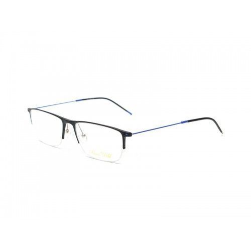 Proveedor óptico , Mundo Gafas , AW-313 , Negro 55-17-150 , Gafas de Graduado ,