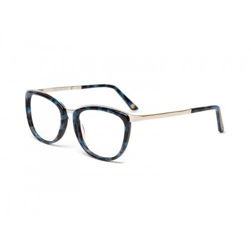 Proveedor óptico , Mundo Gafas , AW-801 , Azul 52-19-136 , Gafas de Graduado ,