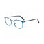 Proveedor óptico , Mundo Gafas , AW-803 , Azul 50-19-140 , Gafas de Graduado ,