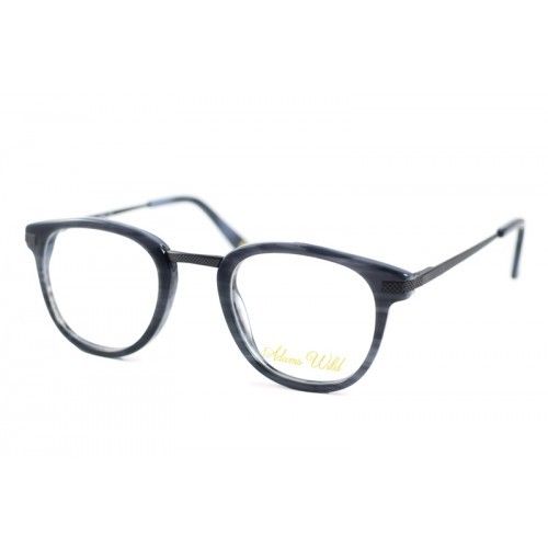 Proveedor óptico , Mundo Gafas , AW-805 , Gris 47-22-140 , Gafas de Graduado ,