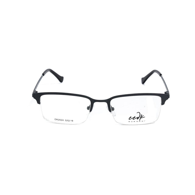 Proveedor óptico , Mundo Gafas , CK-2024R , Negro 52-19-140 , Gafas de Graduado ,