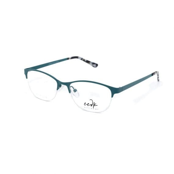 Proveedor óptico , Mundo Gafas , CK-2036R , Verde 52-16-135 , Gafas de Graduado ,