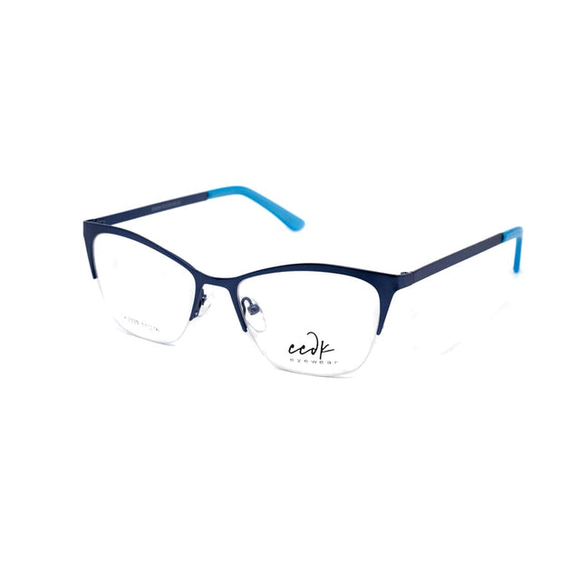 Proveedor óptico , Mundo Gafas , CK-2039R , Azul 51-16-138 , Gafas de Graduado ,
