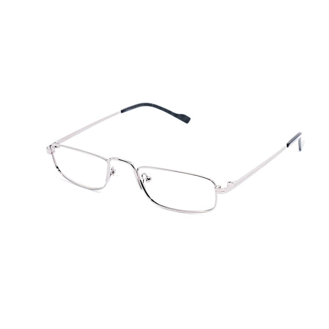 Proveedor óptico , Mundo Gafas , CK-2101 , Plateado 51-21-140 , Gafas de Graduado ,