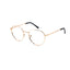 Proveedor óptico , Mundo Gafas , CK-2104 , Oro-rosa 50-20-145 , Gafas de Graduado ,