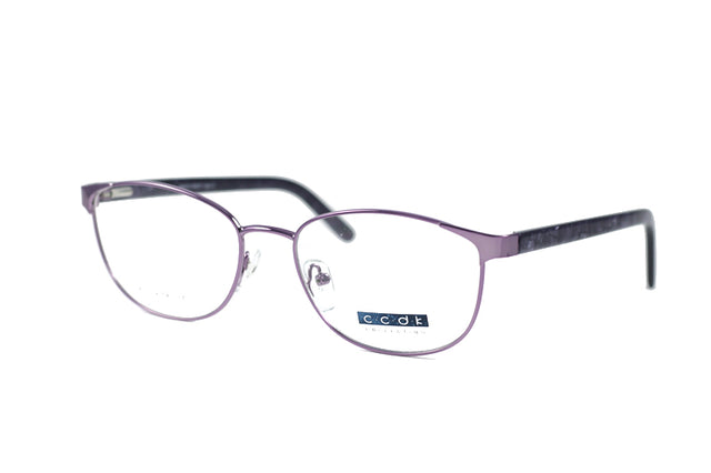 Proveedor óptico , Mundo Gafas , CK-2019 , Morado 54-17-138 , Gafas de Graduado ,