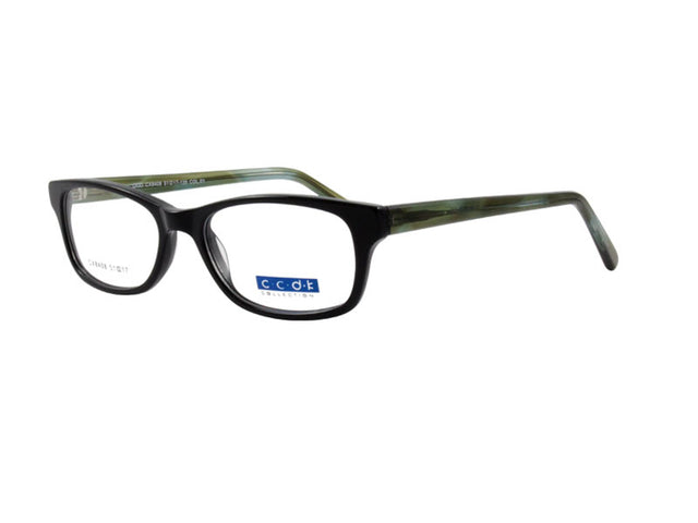 Proveedor óptico , Mundo Gafas , CX-8408 , Verde 51-17-135 , Gafas de Graduado ,