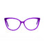 Proveedor óptico , Mundo Gafas , CX-8524 , Morado 53-15-140 , Gafas de Graduado ,