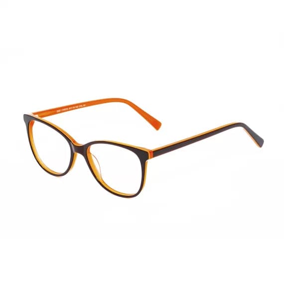 Proveedor óptico , Mundo Gafas , CX-8535 , Granate 53-18-142 , Gafas de Graduado ,
