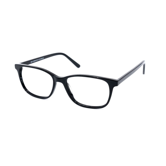 Proveedor óptico , Mundo Gafas , CX-8538 , Negro 55-17-145 , Gafas de Graduado ,