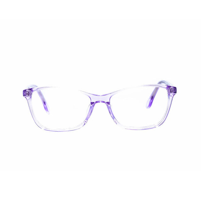 Proveedor óptico , Mundo Gafas , CX-8541 , Morado 52-16-140 , Gafas de Graduado ,