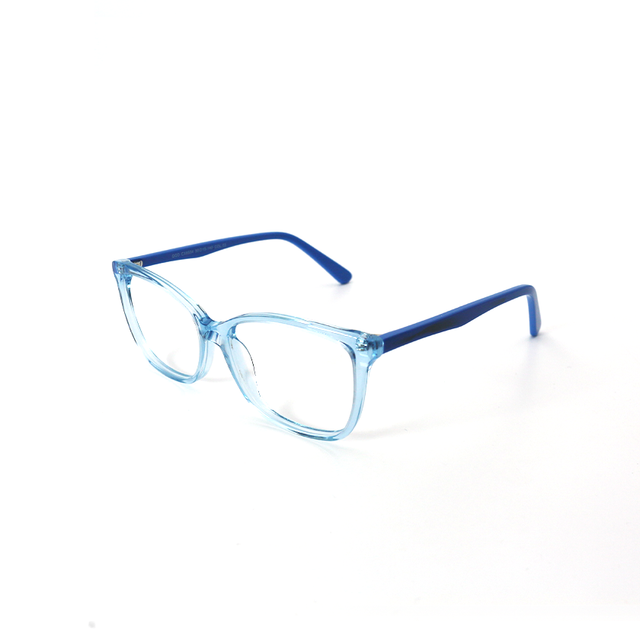 Proveedor óptico , Mundo Gafas , CX-8554 , Azul 50-15-140 , Gafas de Graduado ,