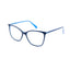 Proveedor óptico , Mundo Gafas , CX-8557 , Azul 55-16-145 , Gafas de Graduado ,