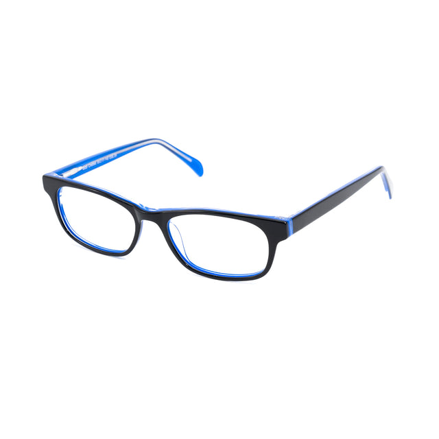 Proveedor óptico , Mundo Gafas , CX-8560 , Azul 55-17-140 , Gafas de Graduado ,