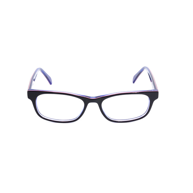 Proveedor óptico , Mundo Gafas , CX-8560 , Morado 55-17-140 , Gafas de Graduado ,