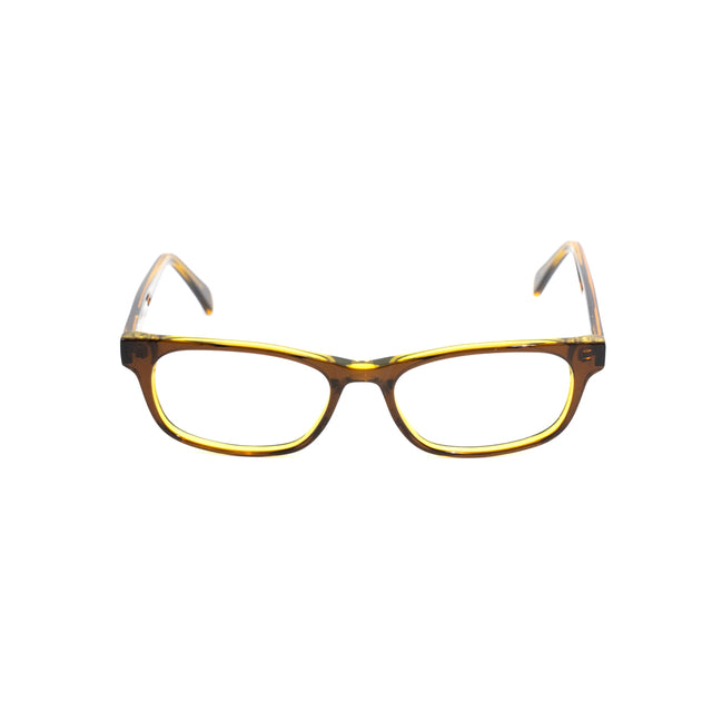 Proveedor óptico , Mundo Gafas , CX-8560 , Marrón 55-17-140 , Gafas de Graduado ,