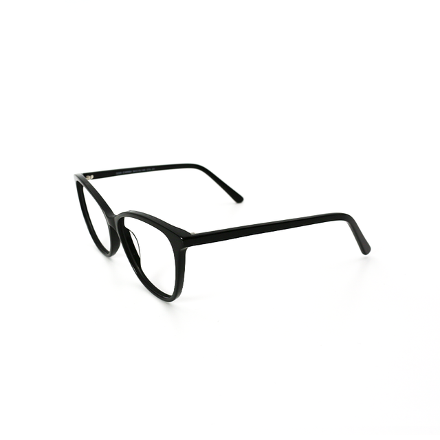 Proveedor óptico , Mundo Gafas , CX-8564 , Negro 54-15-140 , Gafas de Graduado ,