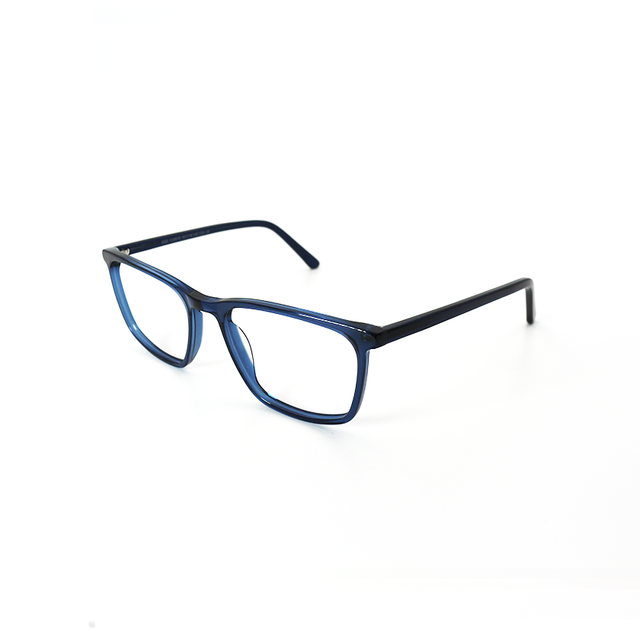 Proveedor óptico , Mundo Gafas , CX-8575 , Azul 55-19-145 , Gafas de Graduado ,