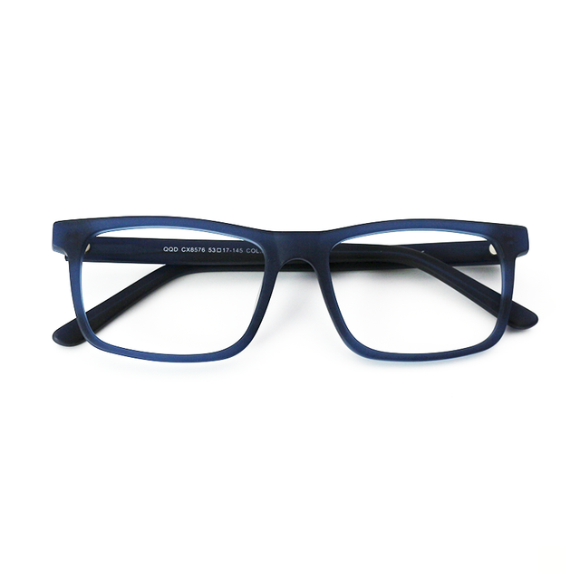 Proveedor óptico , Mundo Gafas , CX-8576 , Azul 53-17-145 , Gafas de Graduado ,