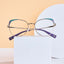 Proveedor óptico , Mundo Gafas , HX-8211 , Azul 53-18-140 , Gafas de Graduado ,