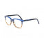 Proveedor óptico , Mundo Gafas , HM-5186 , Azul 52-20-140 , Gafas de Graduado ,