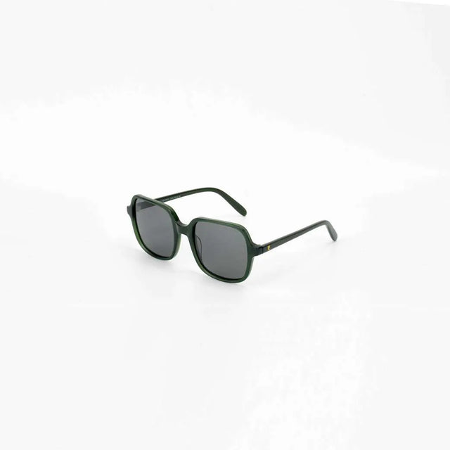 Proveedor óptico , Mundo Gafas , HM-5280 , Verde 53-20-145 , Gafas de sol ,