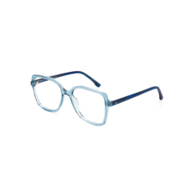 Proveedor óptico , Mundo Gafas , HM-5299 , Azul 53-17-145 , Gafas de Graduado ,