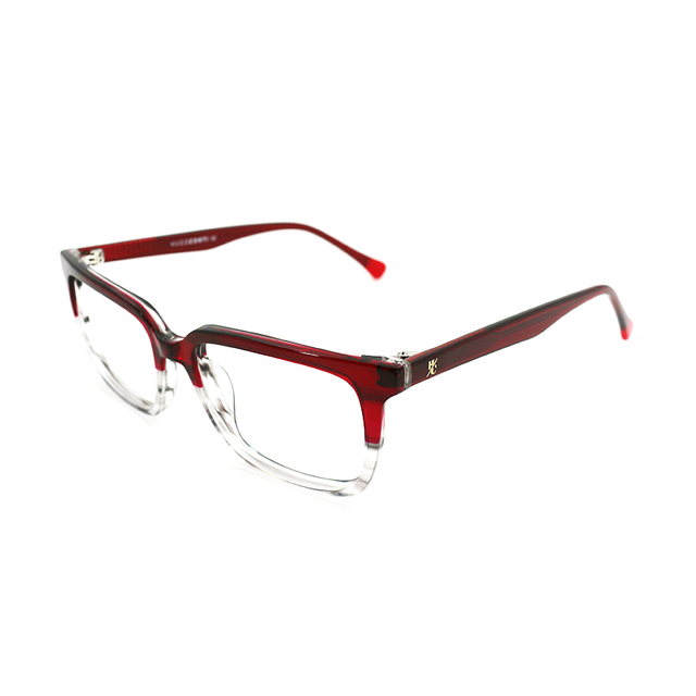 Proveedor óptico , Mundo Gafas , HM-5323 , Granate 51-17-140 , Gafas de Graduado ,