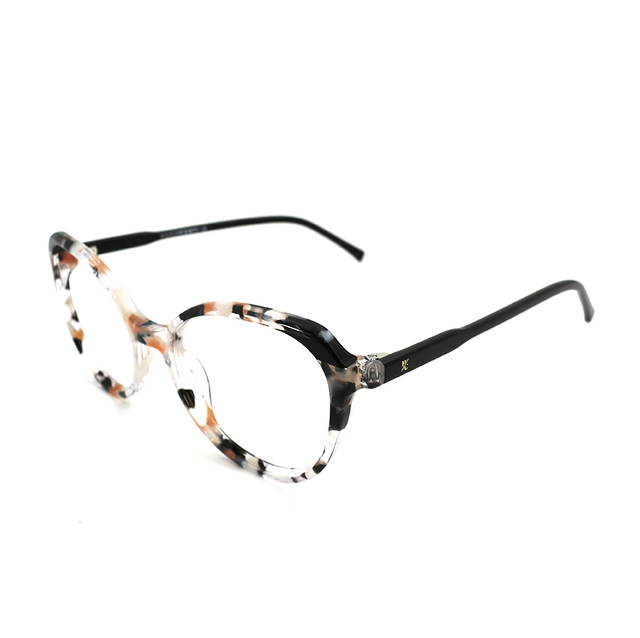 Proveedor óptico , Mundo Gafas , HM-5327 , Gris 53-18-140 , Gafas de Graduado ,