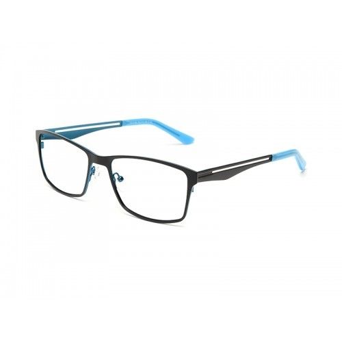 Proveedor óptico , Mundo Gafas , HX-8198 , Azul-claro 56-17-145 , Gafas de Graduado ,