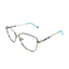 Proveedor óptico , Mundo Gafas , HX-8217 , Azul 54-16-140 , Gafas de Graduado ,