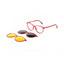 Proveedor óptico , Mundo Gafas , HZ-8504 , Rojo 53-17-140 , Gafas de Graduado ,