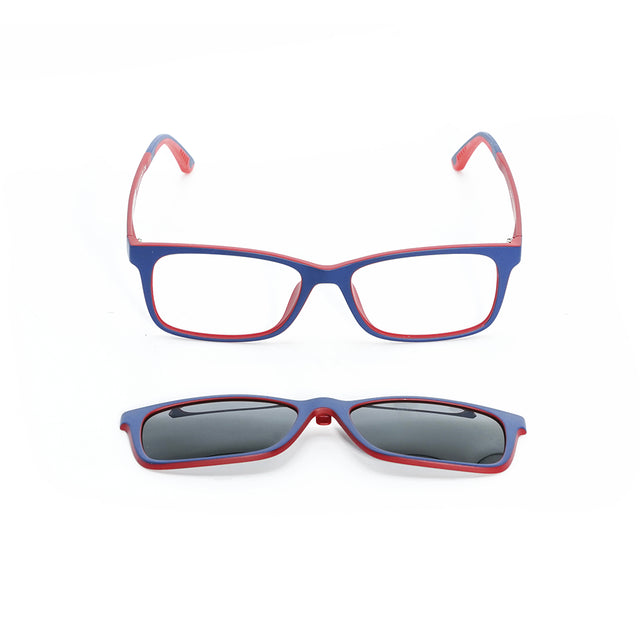 Proveedor óptico , Mundo Gafas , HZ-8513 , Azul 53-16-140 , Gafas de Graduado ,