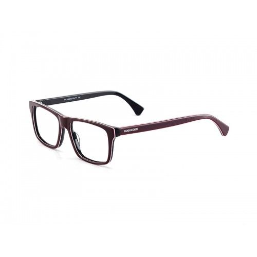 Proveedor óptico , Mundo Gafas , HM-5165 , Granate 52-17-140 , Gafas de Graduado ,